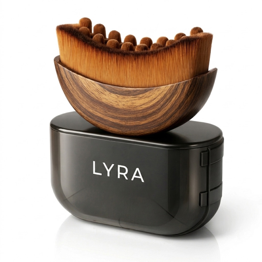 LYRA Skin – Szczotka do drenażu twarzy